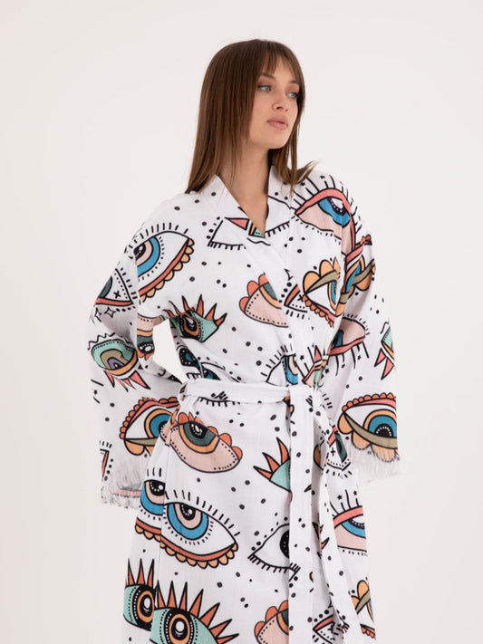 DEBRA kimono robe